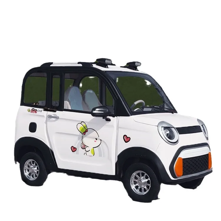 Hanpu 2024 Новый 4-местный Электрический мини-автомобиль 4-х колесный EV Tuk-Tuk laotoule низкоскоростные электромобили легковые автомобили автомобильные