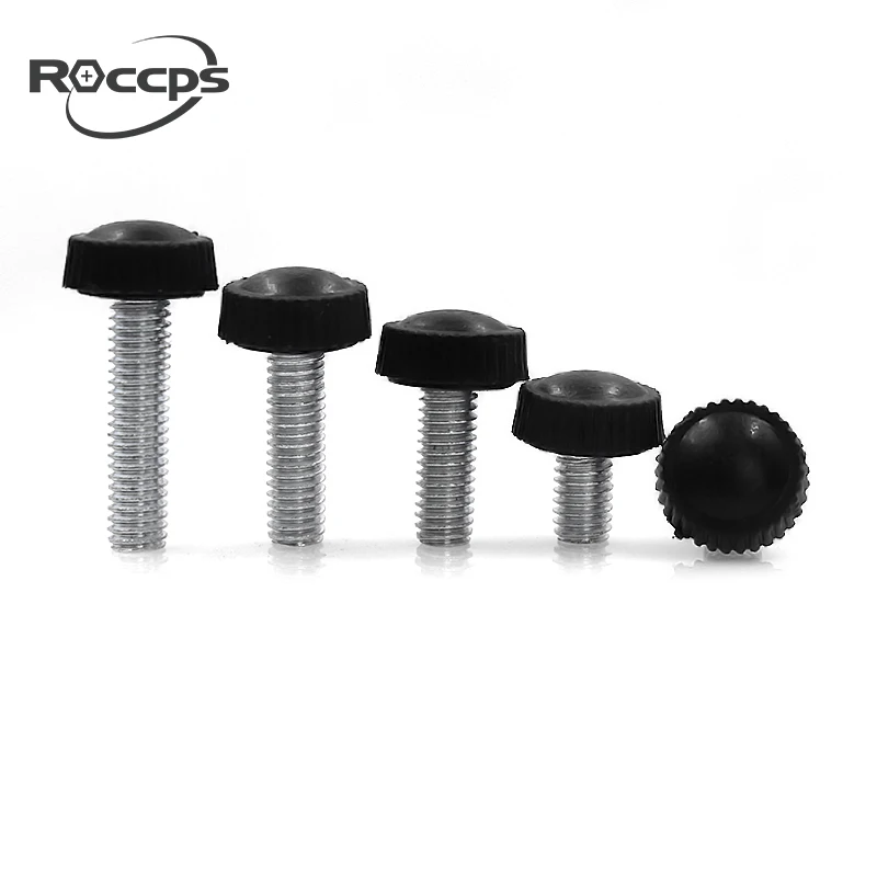 plastic fabrication knurled knob plastic thumb screw Fastener Thumb Screw