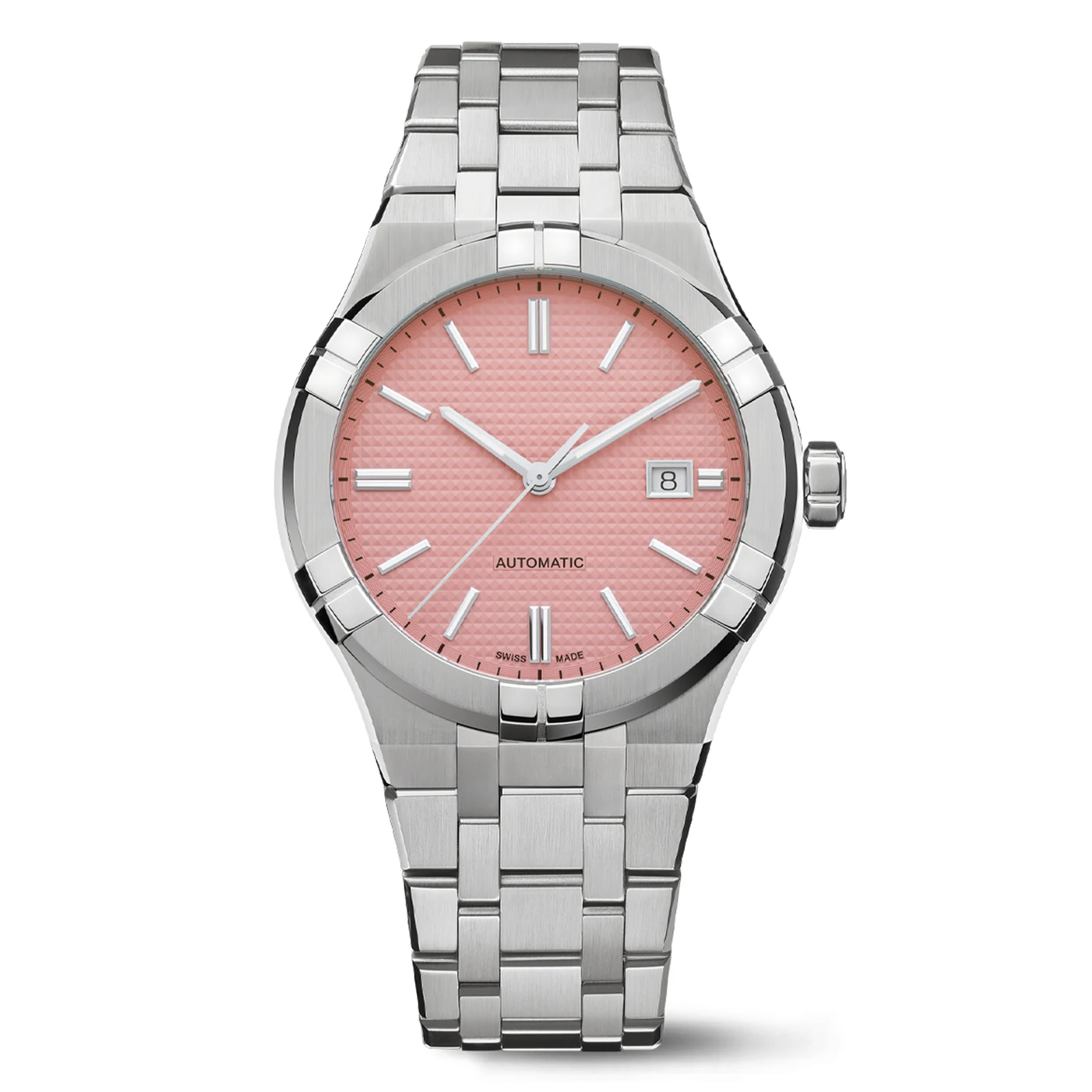 Classic Luxury Man Luminous Steel Strap Waterproof Calendar Own Logo Watch All Stainless Steel Quartz Heren Horloge