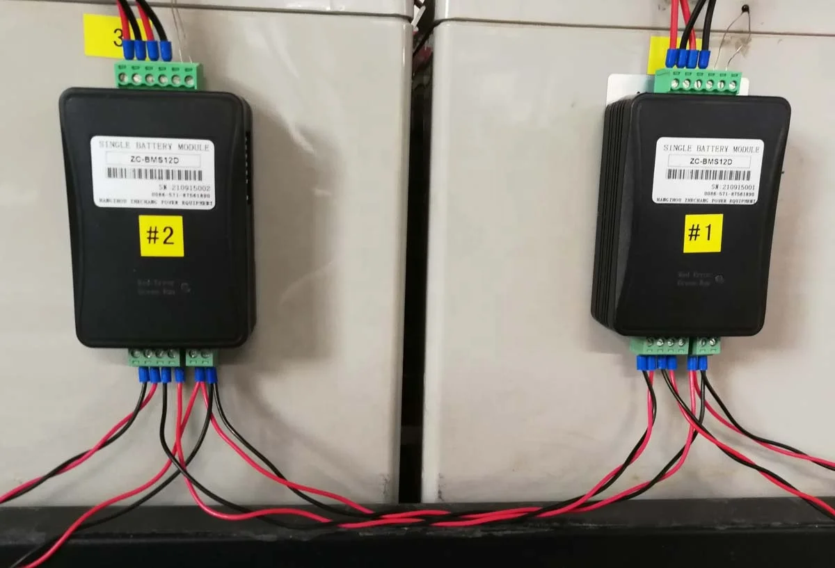 ZC-BMU02 RS485 intelligent 12v lead acid Management System BMS Battery Capacity Monitor Sensors