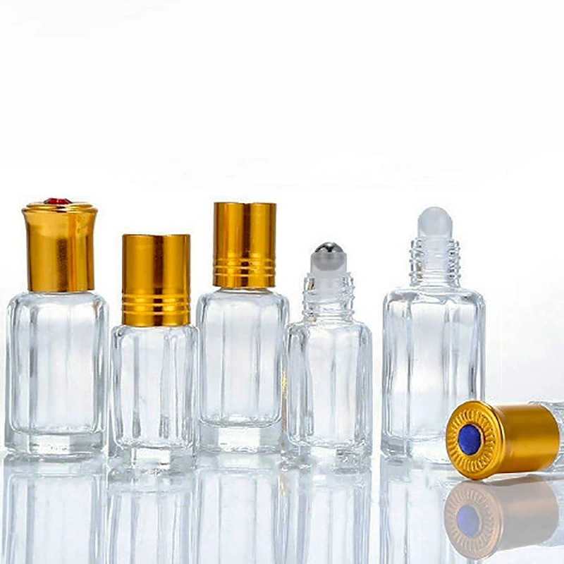 perfume oil roller bottle with packing box