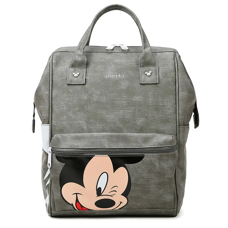 
Multi-Function Waterproof Nappy Bags PU Mummy Baby Bag Diaper Backpack 