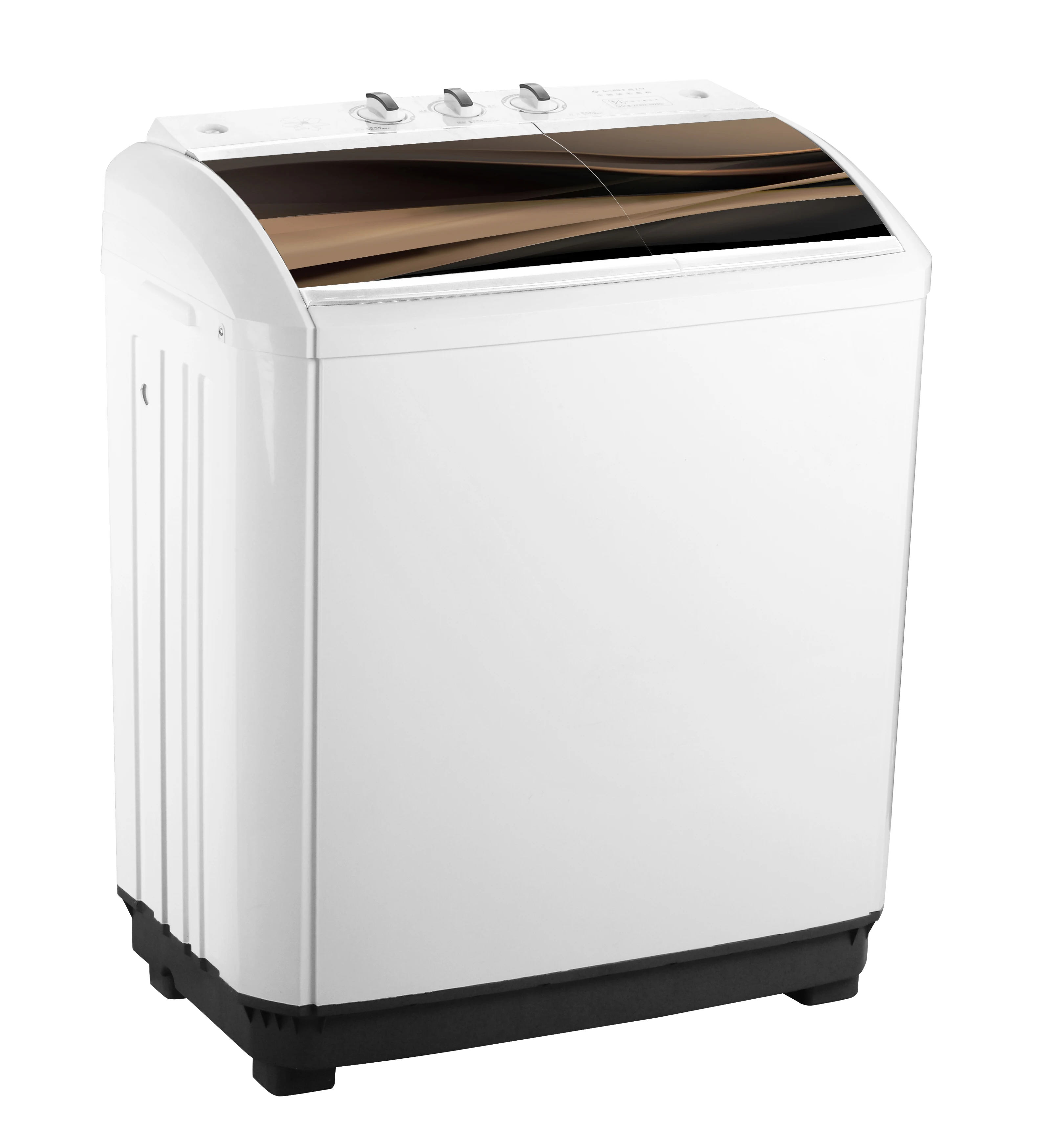 2022 New Developed 9.2kg Twin Tub Clothes Washing Machine Top OEM Motor Power Plastic Material Electric