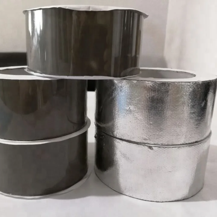 Aluminum foil concrete roof repair waterproof sealer butyl rubber adhesive tape