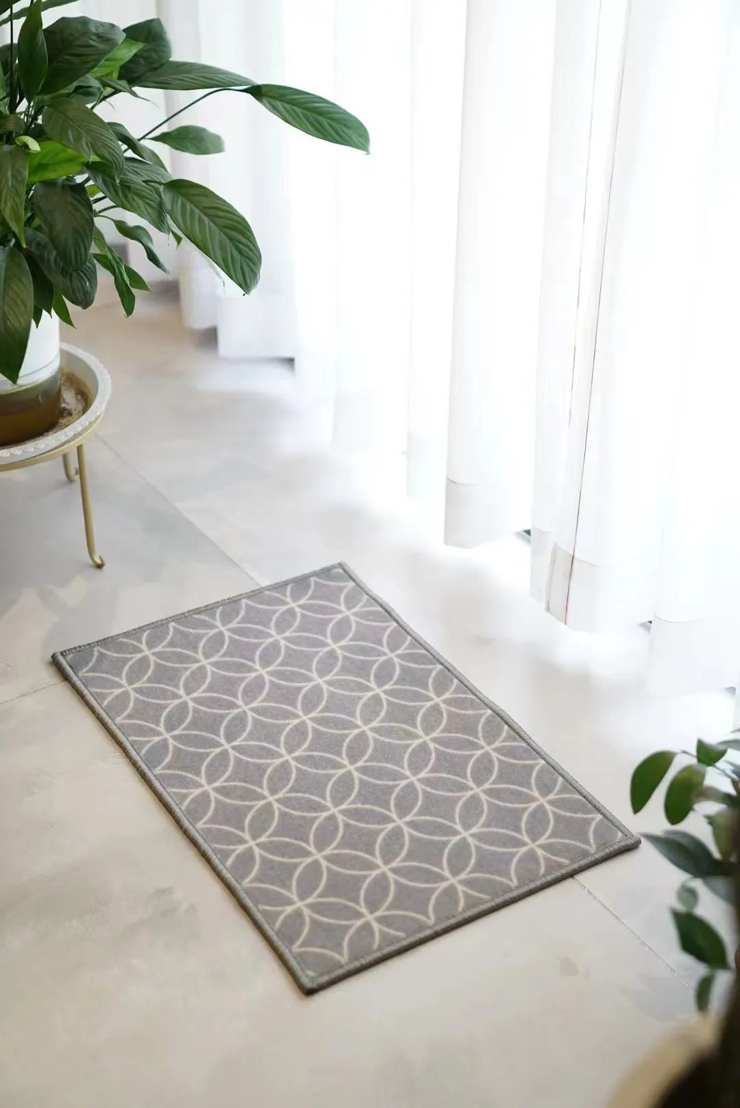 DONGWO Amazon Hot Selling Welcome Mat for Front Door Entrance Mat with Anti-Slip PVC Backing