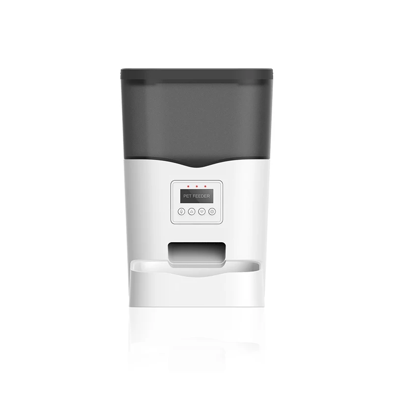 Custom Wifi Remote Pet Automatic Feeder App Smart Food Bowl 3L Dual Power Supply Grade