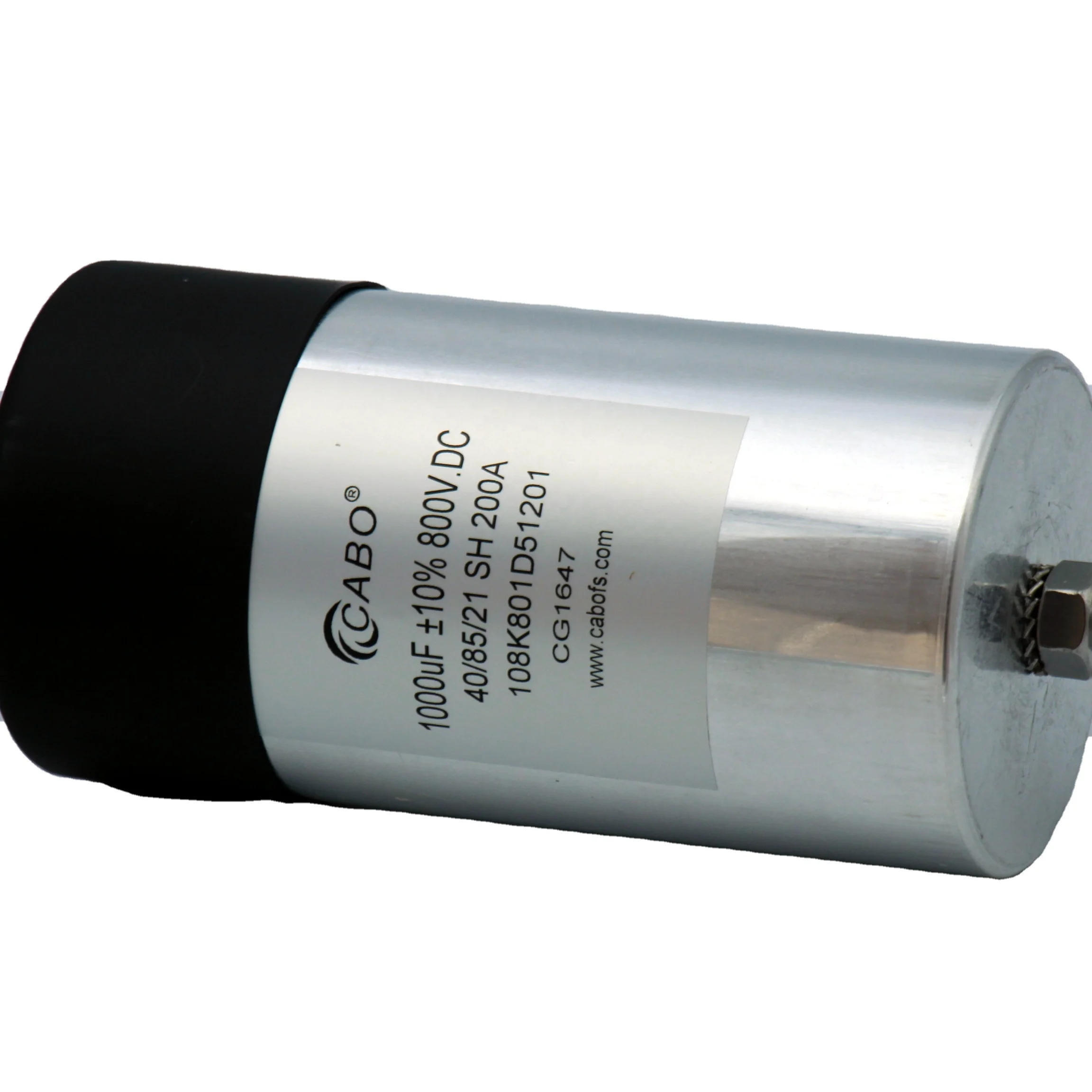 LL 1000uF 800VDC DC link capacitor For DC filter use cylinder capacitor 108K801D51201