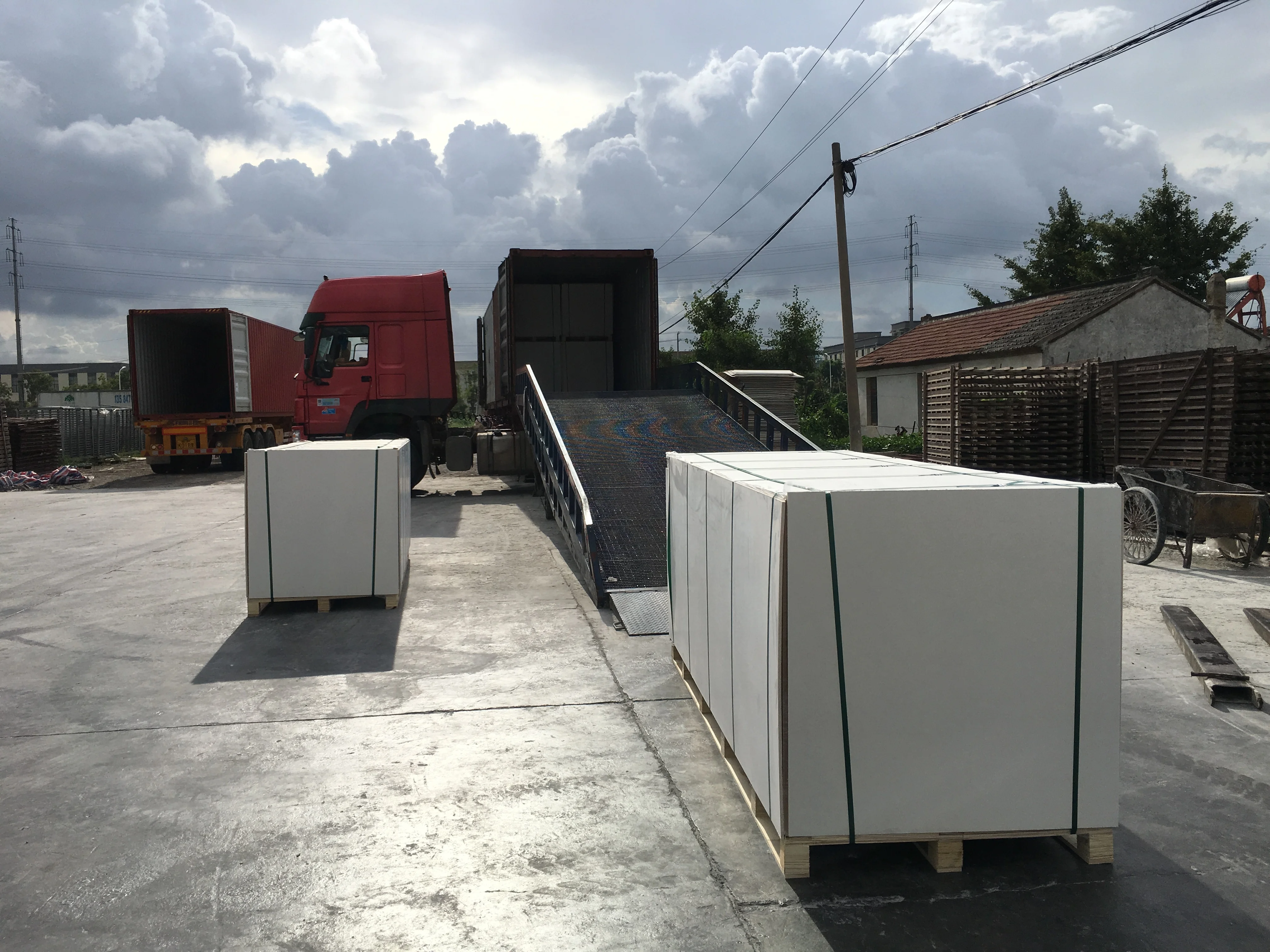 Fire Resistance MGSO4 MGO Board Substitute for Fiber Cement Board