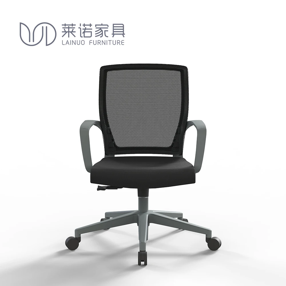 ergonomic office grey  mesh chair white