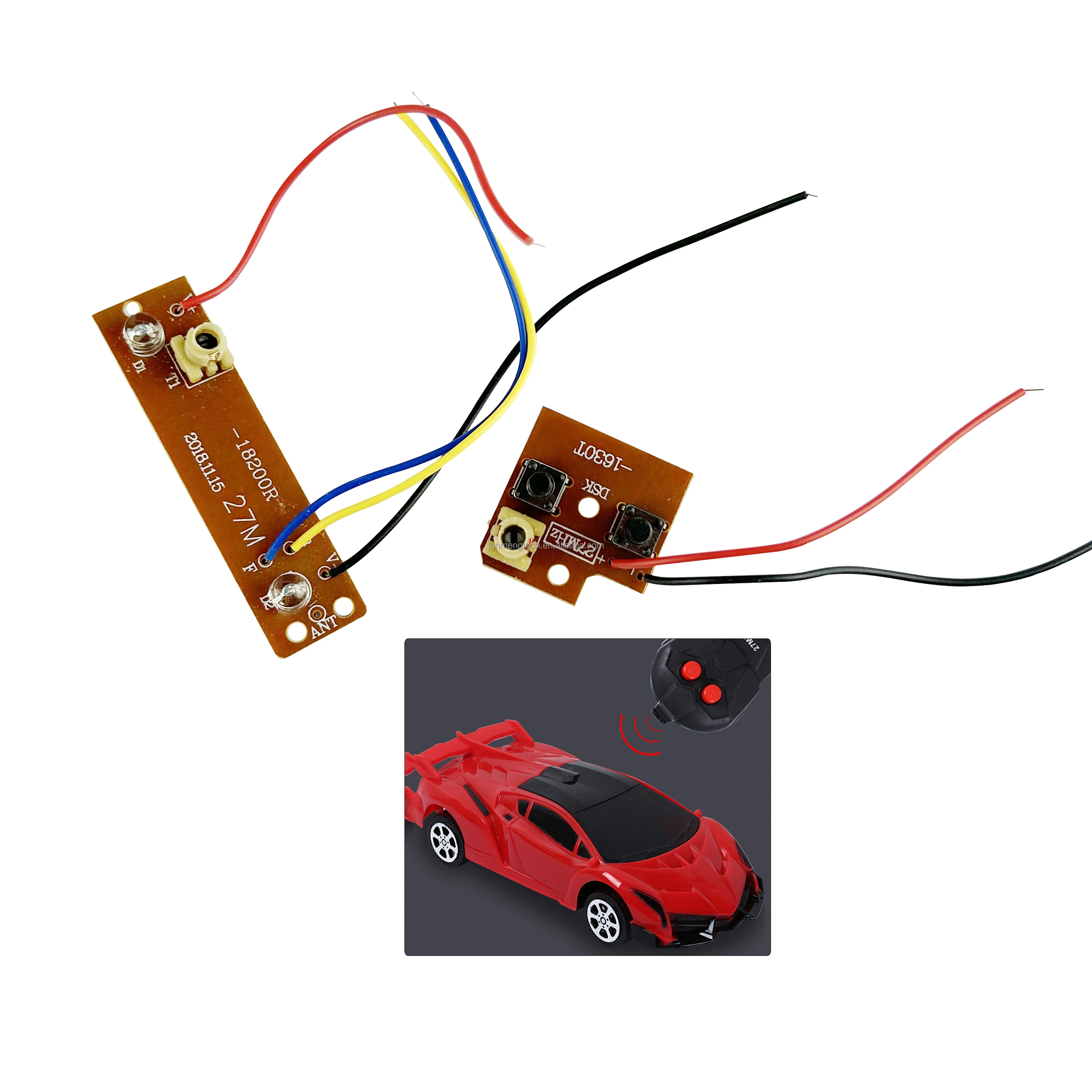 Пульт дистанционного управления CHENGHAI JM pcba 2-канальный rc автомобильный pcb игрушка 94v0 Электронный Встроенный пульт дистанционного управления Автомобильная печатная плата