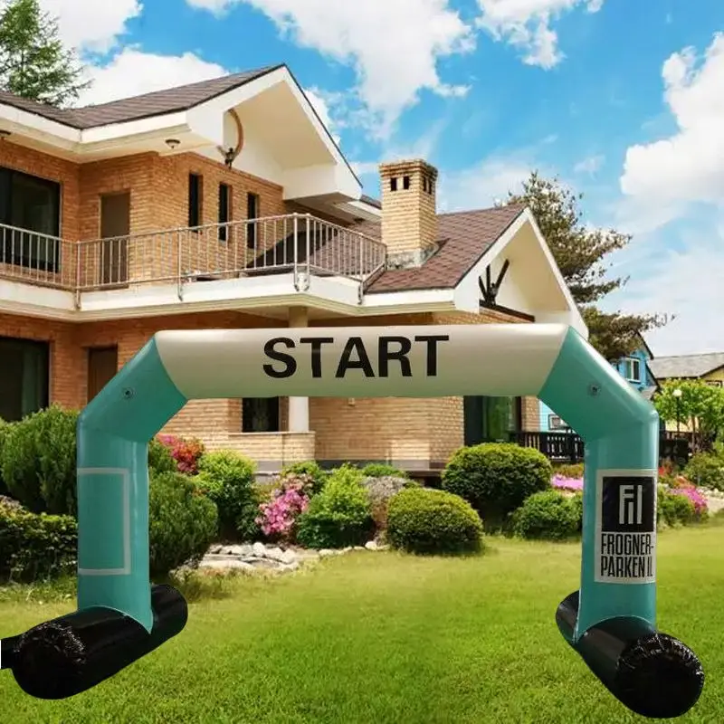 Factory outlet Publicity inflatable arch with customized logo for sports events