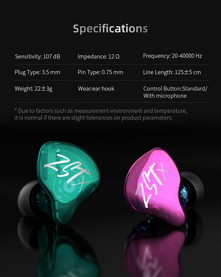  2020 KZ ZST X In Ear Monitor наушники Hifi с шумоподавлением спортивные гибридные 1BA + 1DD Super Bass