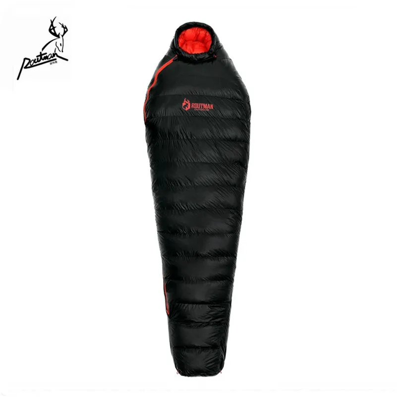 RS-309 ROUTMAN Extreme Cold weather -30 Degree Mummy Eider Down Sleeping Bag