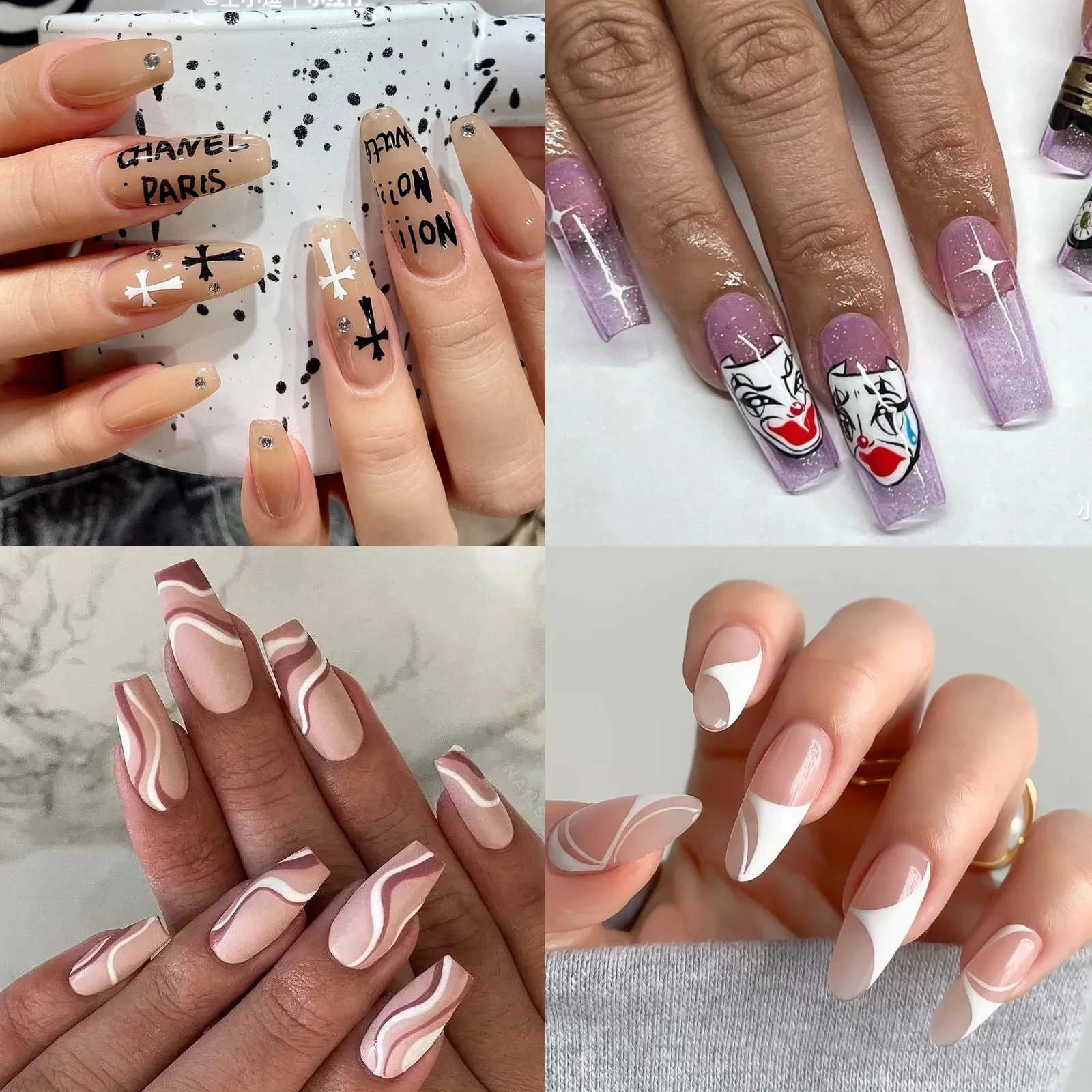 New One Step UV Gel Polish Design 3d Paint DIY Nail Art Graffiti Pen 10 Colors Nail Painting Line Drawing Pen