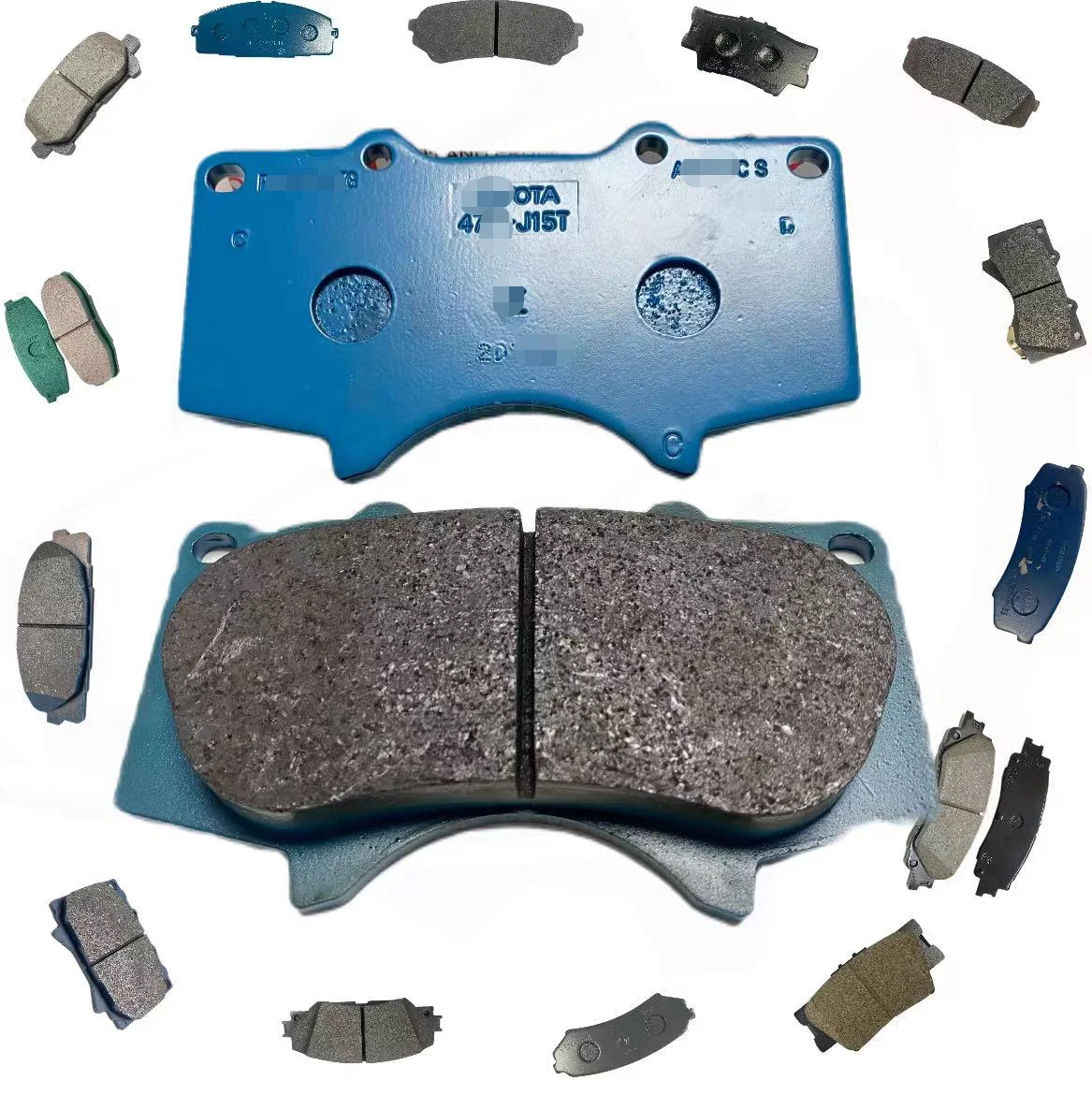 D976  04465-04070 04465-04090 04465-0K090 04465-0K280 04465-0K360 Manufacturer  Auto Parts Brake Pads for toyota hilux