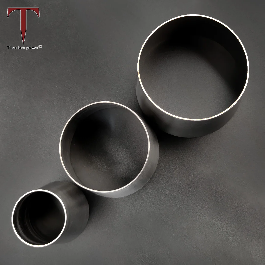 Tanium Customizable Titanium Reducer Polished Cones Tube Wall Thickness 1.0mm Concentric Transition Pipe for Vehicle