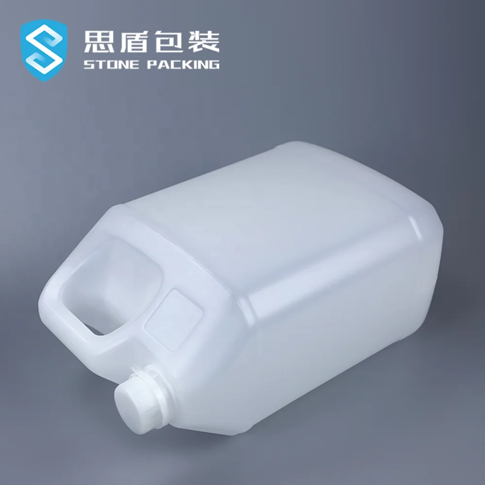  10 л пластиковый цилиндр пищевой класс квадратный jerrycan HDPE литров химический барабан прозрачный кг