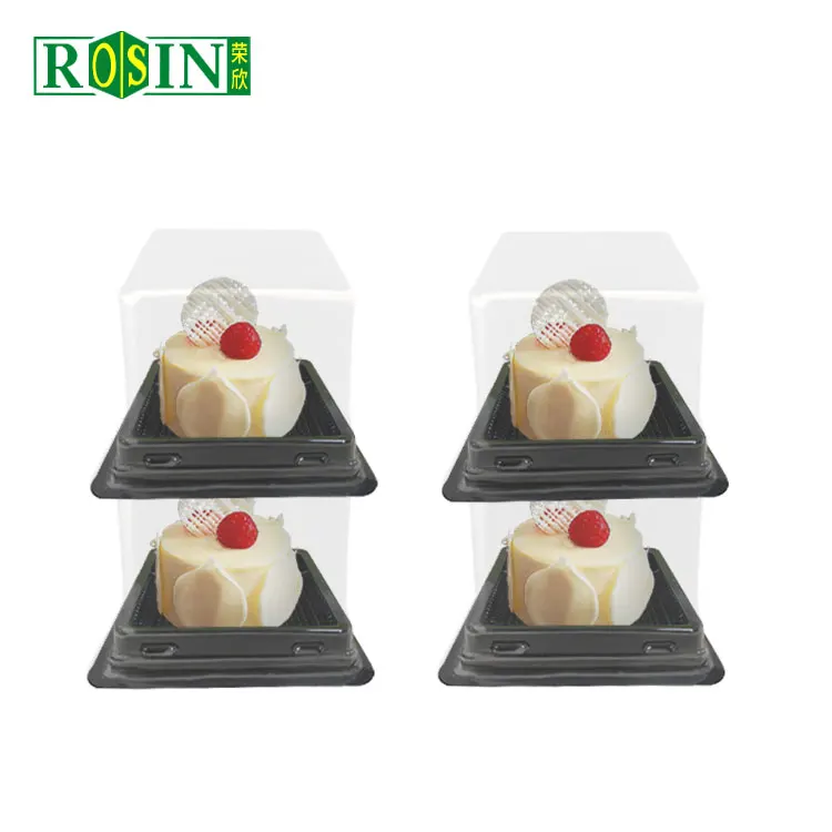 Blister Clear Bakery Pastry box packaging Dessert Plastic cake box