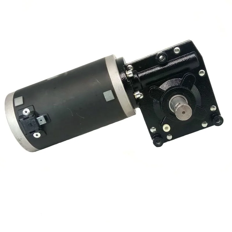 Industrial Long Dual Output Shaft Dc High Torque Electric Motor 24V 350W 12V 200W Dc Motor