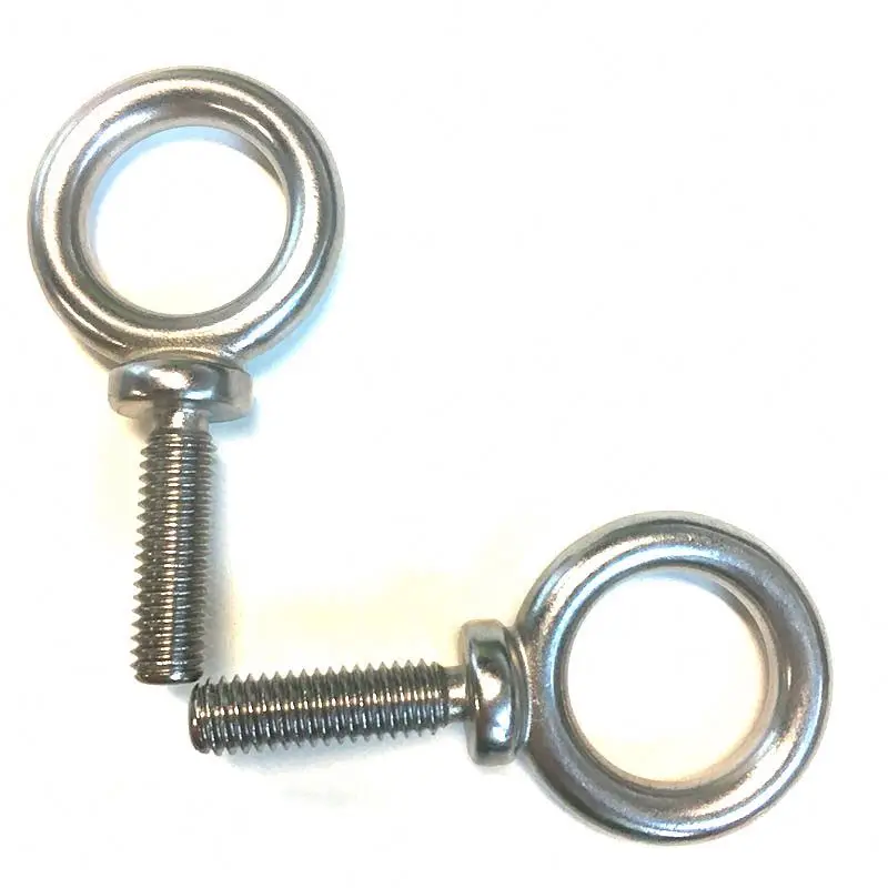 Wholesale Galvanized Metal roof rack platform eye bolt Forged Supplier Brass Swivel latching spring loaded eye bolts With Ring