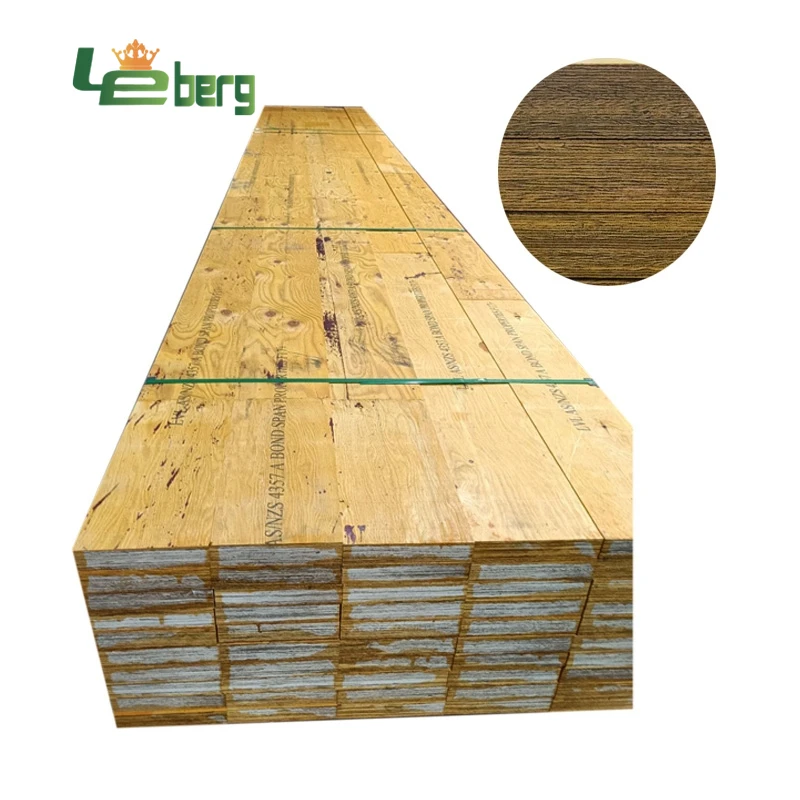 Australian Standard F17 Pine LVL Beam 90x45mm Laminated Veneer Lumber For Building House