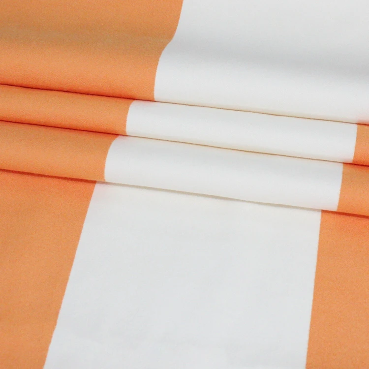 Recycled Hot Sale Sand Free Soft Striped Cabana Custom Printed Microfibre Beach Towel With Mesh Bag