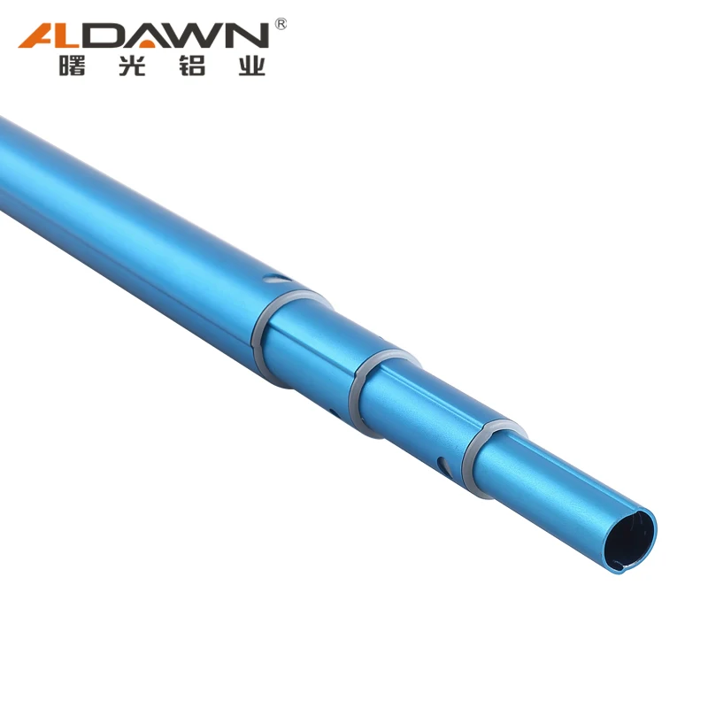 Aluminum poles 50mm aluminum 6061 T3 6063 T6 alloy tube locking telescopic tube