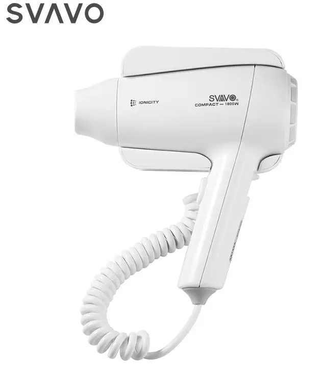 1800W Bathroom wall mounted Hair Dryers High speed Professional Hair Dryer for Hotel