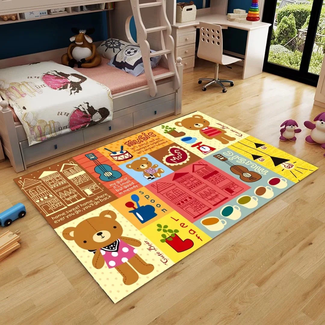  Прекрасный моющийся детский игровой коврик