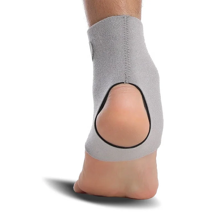 Hot Sale Custom Logo Adjustable Wear-Resistant Ankle Brace Nylon Neoprene Ankle Support
