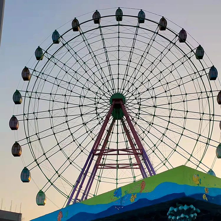 Luna Park Attractive Equipment Ride  Big Sightseeing  46m Ferris Wheel directly supply by China factoryFor Sale