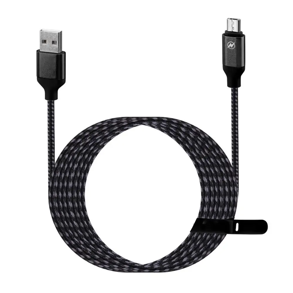 Custom 10ft 3m Nylon Braided USB Cable for iPhone