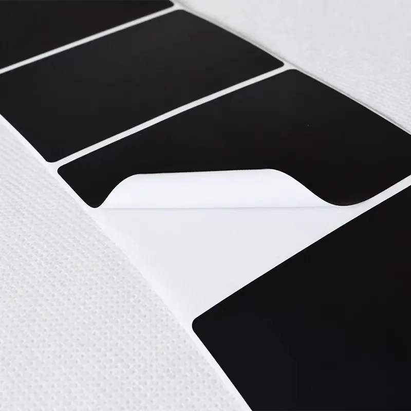 THERMAL TRANSFER BLACK PP ADHESIVE BARCODE LABEL