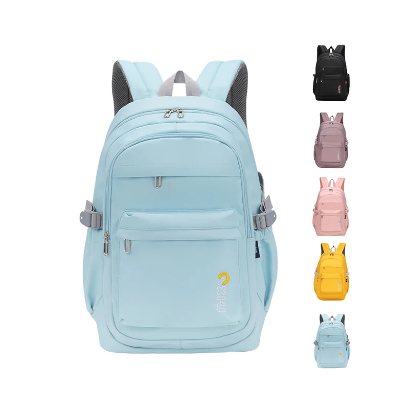 Casual and fashion style soft backpack light weight mochila for teenager stress reduct backpack for student