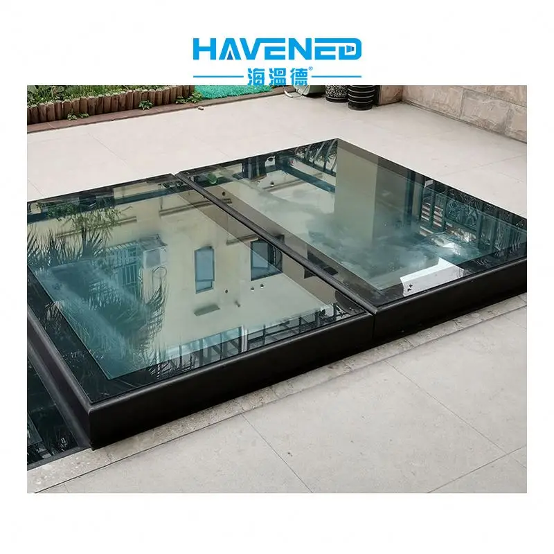 Factory Direct Sale Electric Sunroof Outdoor Glass Sunroof