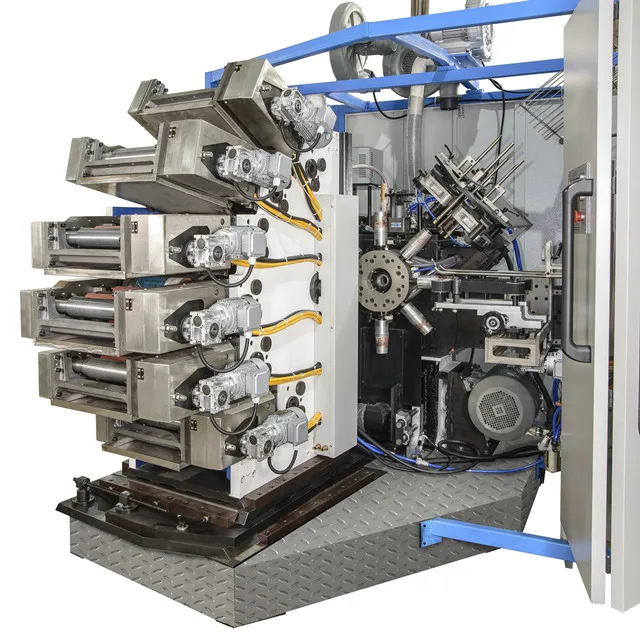 High Speed Plastic Cup Printing Machine Automatic Milk Cup Offset Printer Machine Price