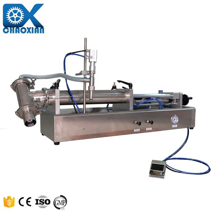 Semi Automatic Pneumatic E-cig Juice Filler Beer Serum Liquid Water Big Bottle Filling Machine