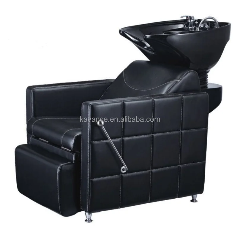 Factory Salon Hair Equipment Furniture Modern Style Shampoo Bowl and Chair for sale
