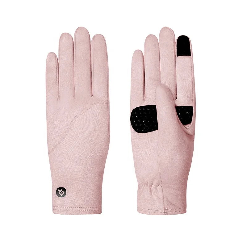 New Winter Warm Gloves Cycling Windproof Fleece Touch Screen anti-skid Thin Gloves