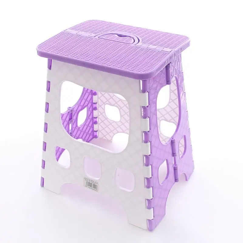 Small Toilet Foldable Outdoor Extension Storage Telescopic Plastic Retractable Portable Step Folding Stool