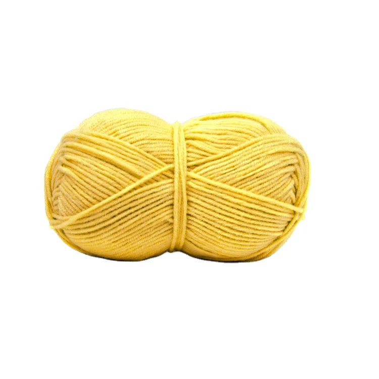 Kingeagle Stock 100% Acrylic Milk Cotton Yarn Hand Knitting Crochet 4 Ply