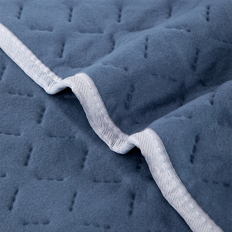 220v Single size electric blanket heated mattress pad