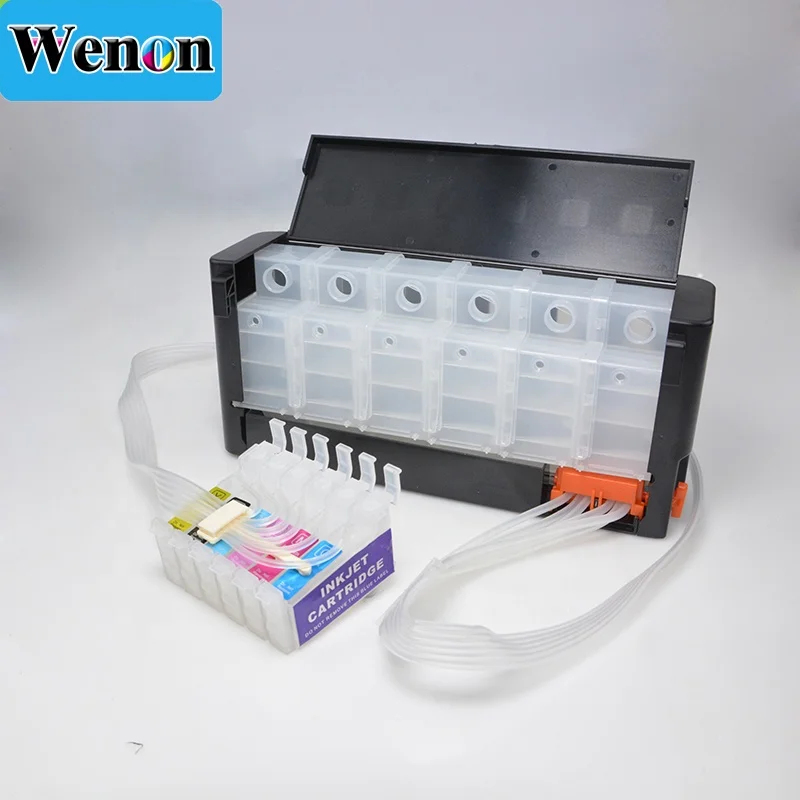 Пустая чернильная система CISS CIS для принтера Epson Stylus Photo R1800 R800 с чипом автосброса T0540