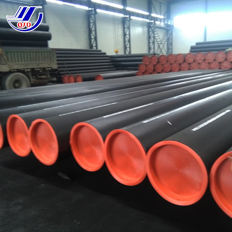 ASTM A106 Grade B black Mild Steel Pipe SAE 1020 Seamless Steel Tube aisi 1018 Seamless Carbon Steel Pipe