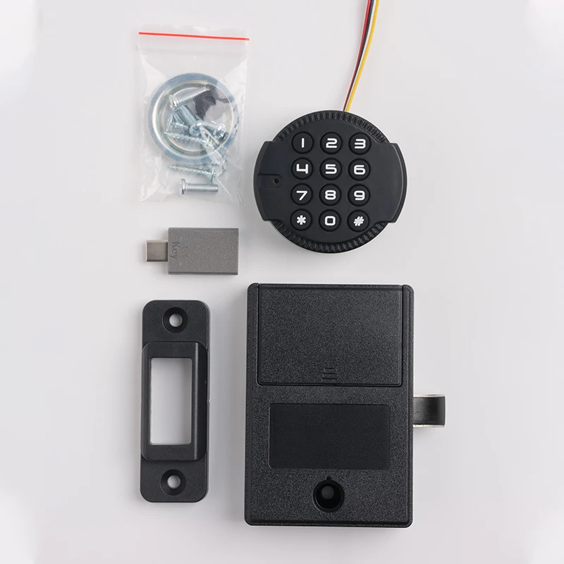 Electronic Smart Card Keyless Digital Code Cabinet Door Lock Keypad For Gym Fitness Hotel Sauna Change Room