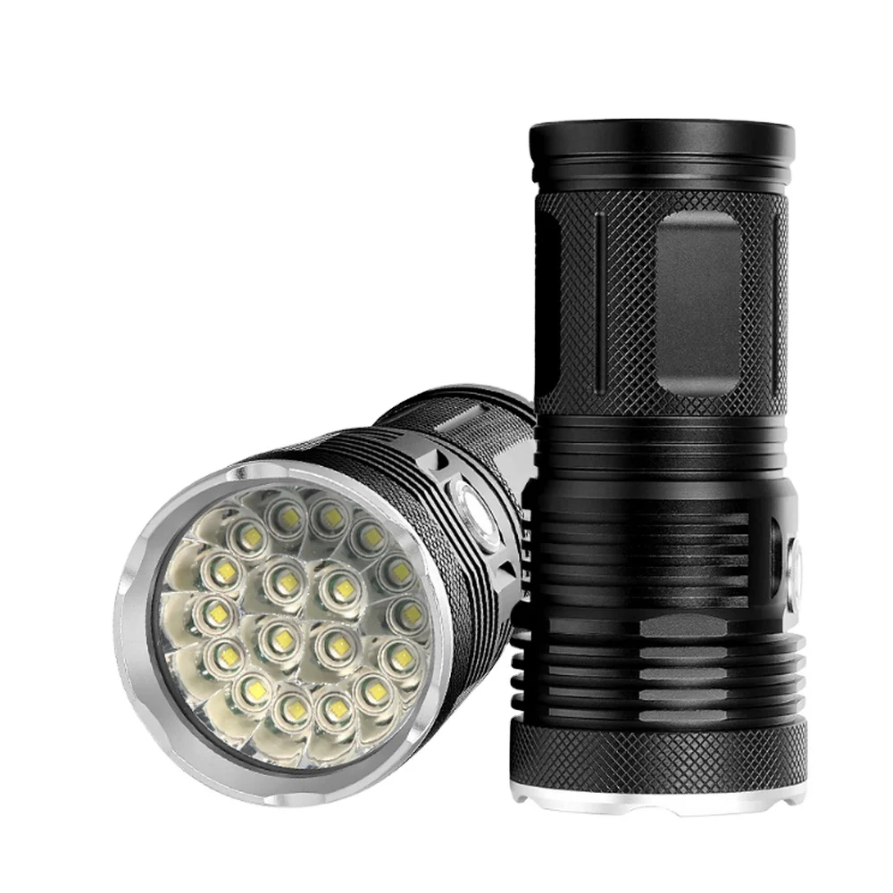 High Power 18 LED White 38000LM 3 Mode Searching Torch LED Lantern Flashlight
