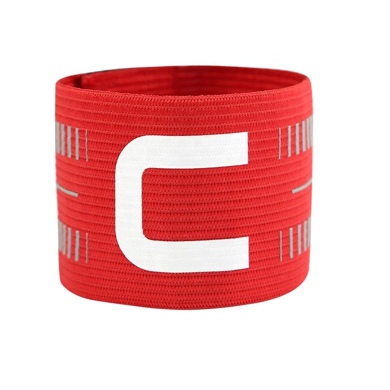 Soccer Accessories Adjustable Embroidery Custom Captain Armband with Different Colors