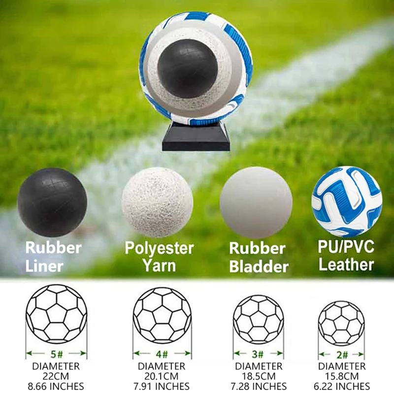 Newly Designed High-performance Thermal Bonded Soccer ball Products Professional Official Sports Training Football