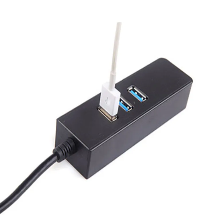 Aluminum RJ45 HUB Type C HUB 4K USB 3.0 Ethernet Lan 1000M GBE RJ45 External Monitor 4K 30HZ Display Adapter