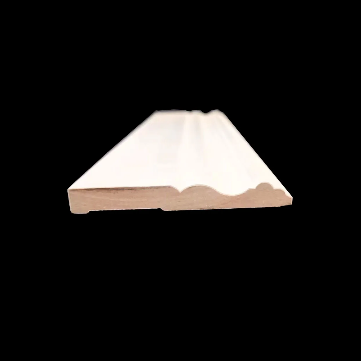 Interior wall Decorative Base White Primed mdf Board Moulding Trim Flexible Skirting Board Baseboard Moulding